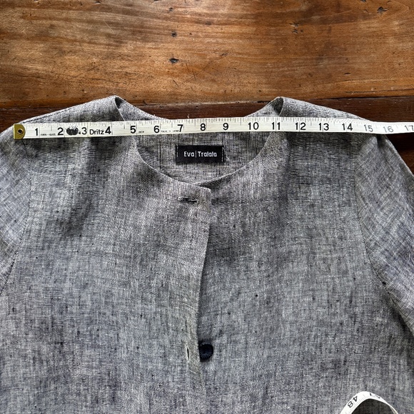 French linen jacket by Eva Tralala - Picture 9 of 12